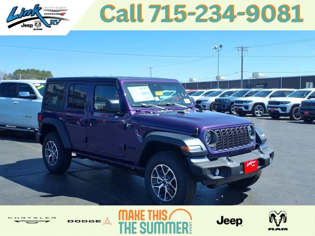 New 2026 Jeep Wrangler Sport S Sport Utility