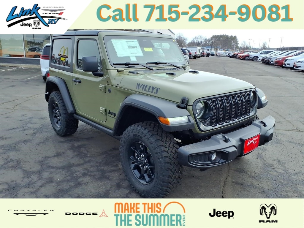 New 2026 Jeep Wrangler Willys Sport Utility
