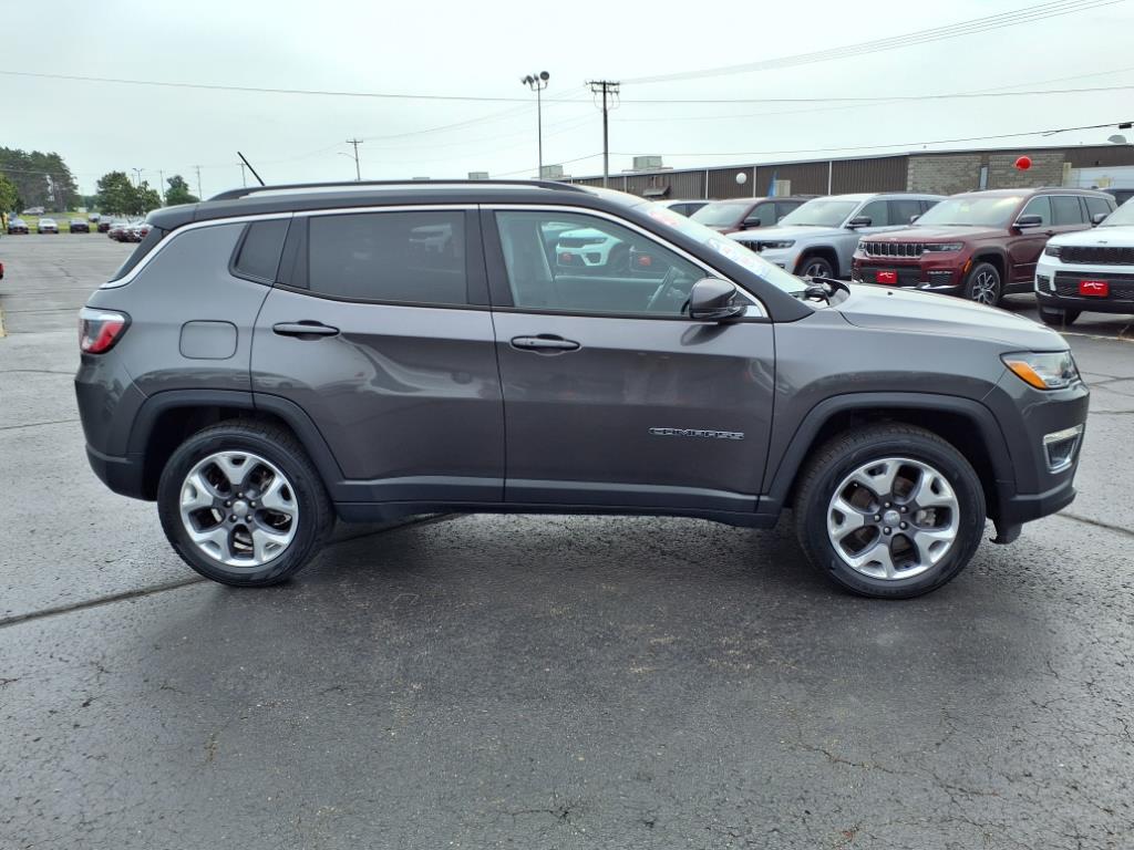 Used 2021 Jeep Compass Limited with VIN 3C4NJDCB4MT604408 for sale in Rice Lake, WI