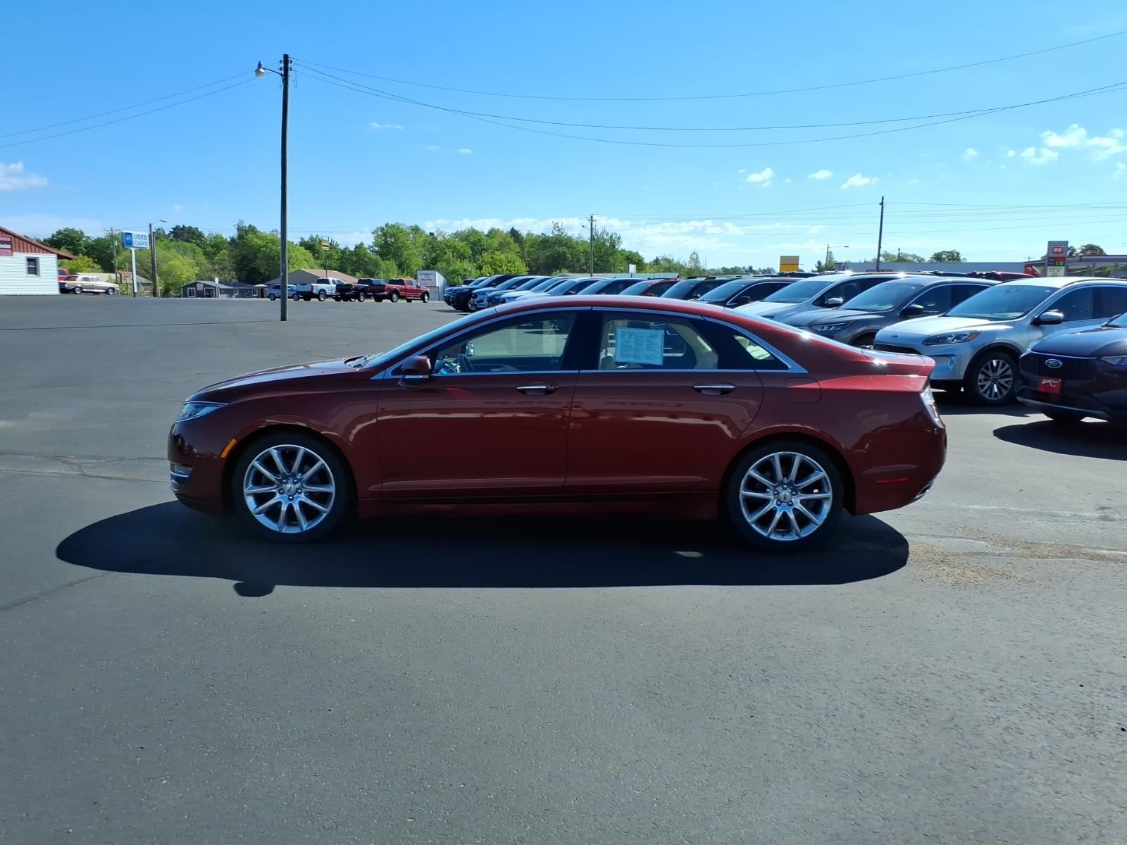 Used 2014 Lincoln MKZ Base with VIN 3LN6L2JK5ER831204 for sale in Minong, WI