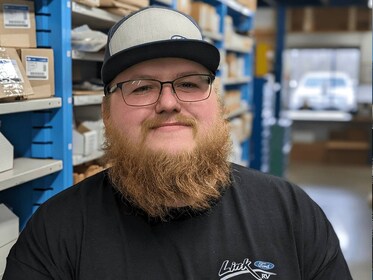 Staff member Tyler Galvin from ID_6db3a4