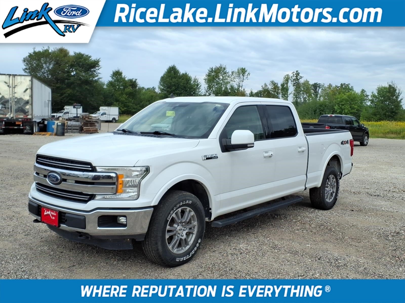 Used 2020 Ford F-150 Lariat with VIN 1FTFW1E5XLFA29123 for sale in Rice Lake, WI