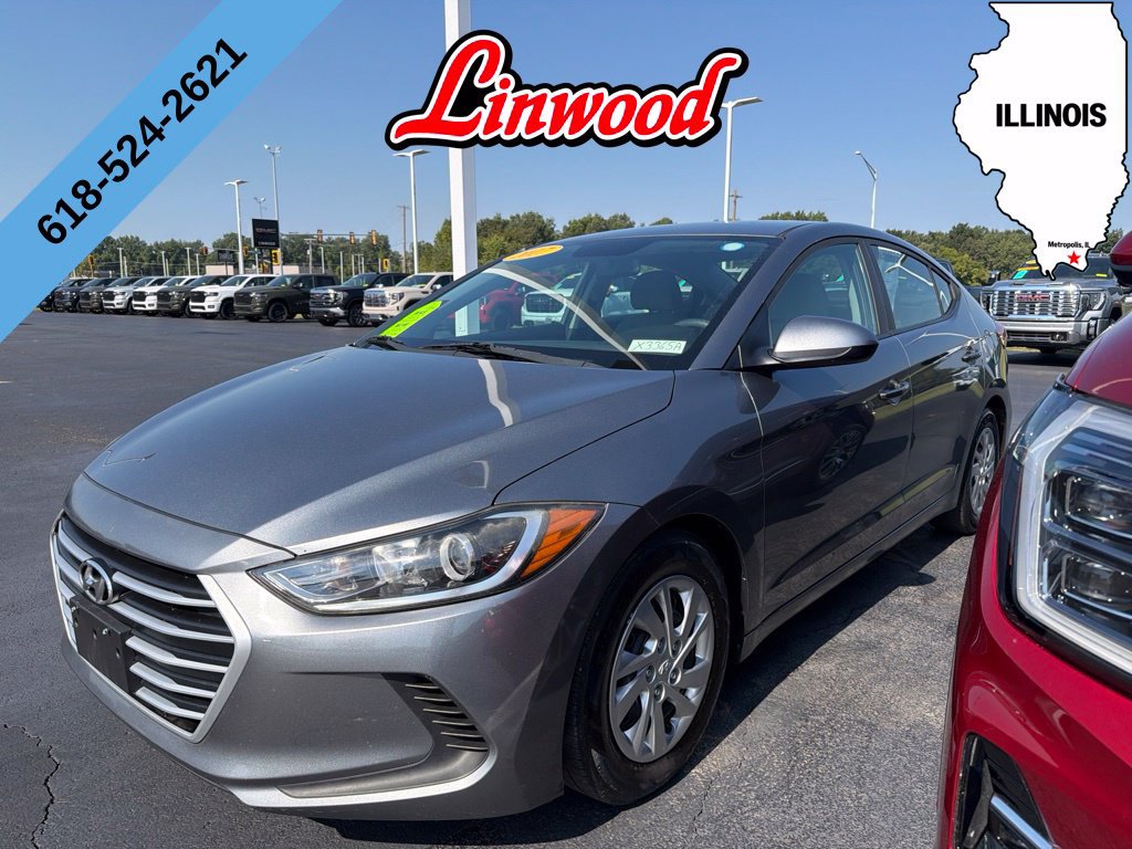 Used 2017 Hyundai Elantra SE with VIN KMHD74LF1HU099951 for sale in Metropolis, IL