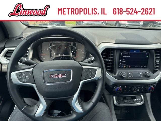 Used 2023 GMC Acadia SLT with VIN 1GKKNUL40PZ246282 for sale in Metropolis, IL