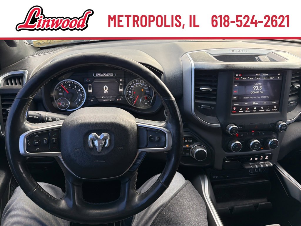Used 2019 RAM Ram 1500 Pickup Big Horn/Lone Star with VIN 1C6SRFFT9KN540818 for sale in Metropolis, IL