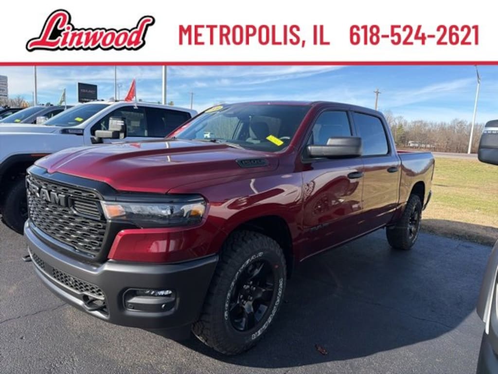 New 2026 Ram 1500 WARLOCK CREW CAB 4X4 5'7 BOX Pickup