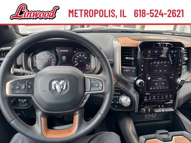 Used 2023 RAM Ram 1500 Pickup Longhorn with VIN 1C6SRFKT0PN638360 for sale in Metropolis, IL