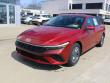 New 2026 Hyundai Elantra Hybrid Blue Sedan