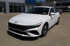 2026 Hyundai Elantra Hybrid Blue Sedan