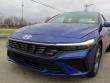 New 2025 Hyundai Elantra Hybrid Blue Sedan
