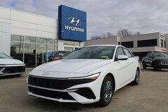 2026 Hyundai Elantra Hybrid Blue Sedan