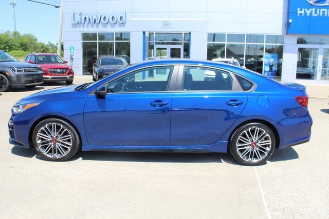 Used 2021 Kia Forte GT with VIN 3KPF44AC2ME325924 for sale in Paducah, KY