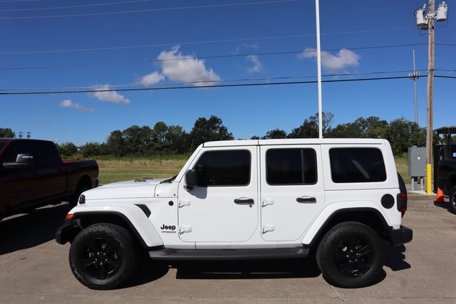 Used 2021 Jeep Wrangler Unlimited Sahara Altitude with VIN 1C4HJXEN5MW623565 for sale in Paducah, KY