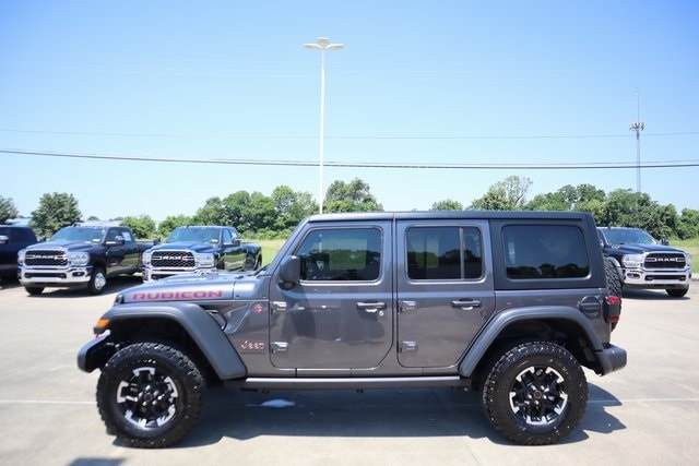 Used 2024 Jeep Wrangler 4-Door Rubicon with VIN 1C4PJXFGXRW156386 for sale in Paducah, KY