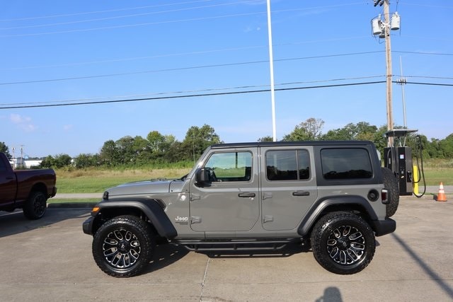 Used 2018 Jeep All-New Wrangler Unlimited Sport S with VIN 1C4HJXDN8JW320485 for sale in Paducah, KY