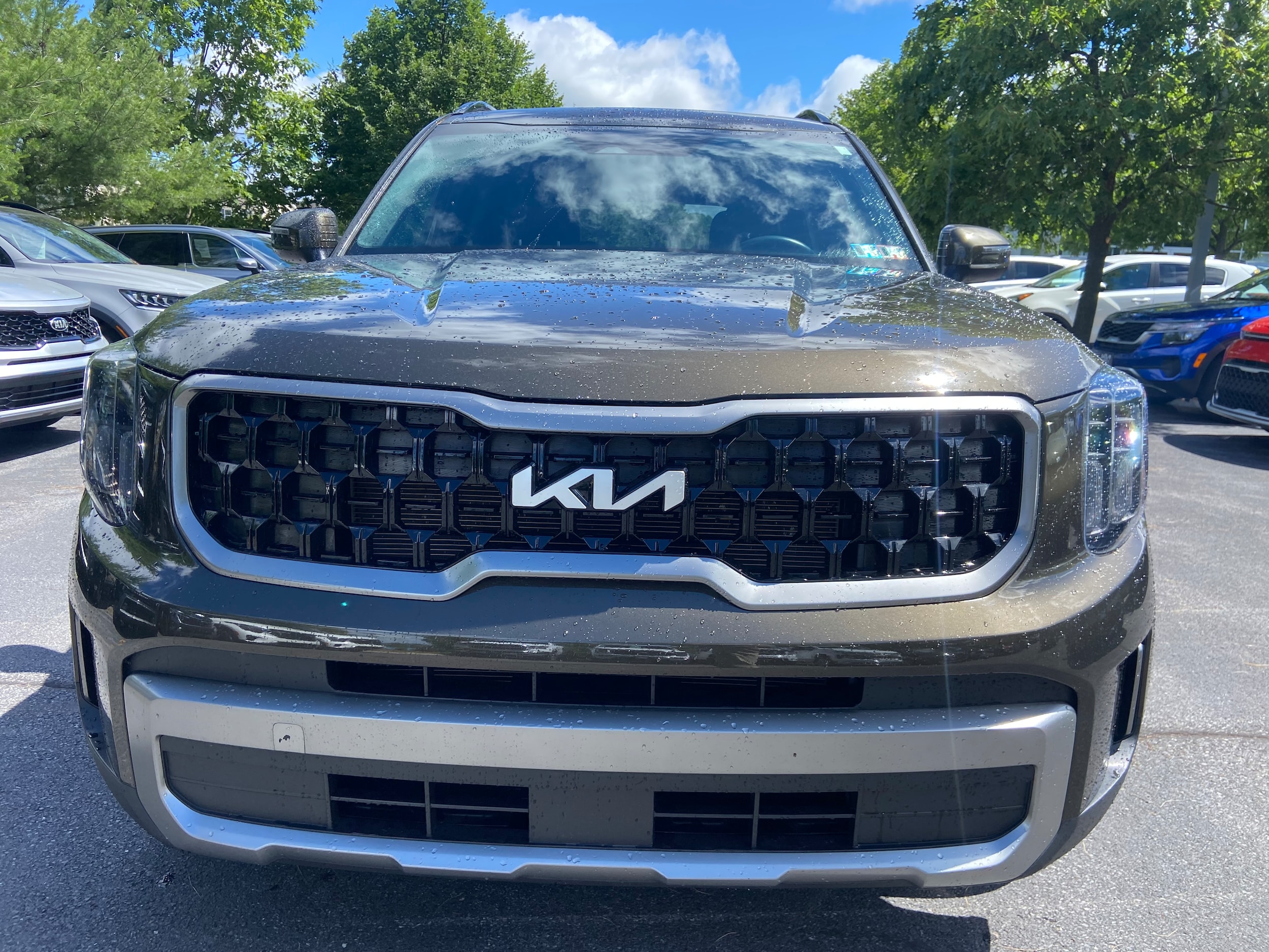 Certified 2023 Kia Telluride EX X-Line with VIN 5XYP3DGC7PG351876 for sale in State College, PA