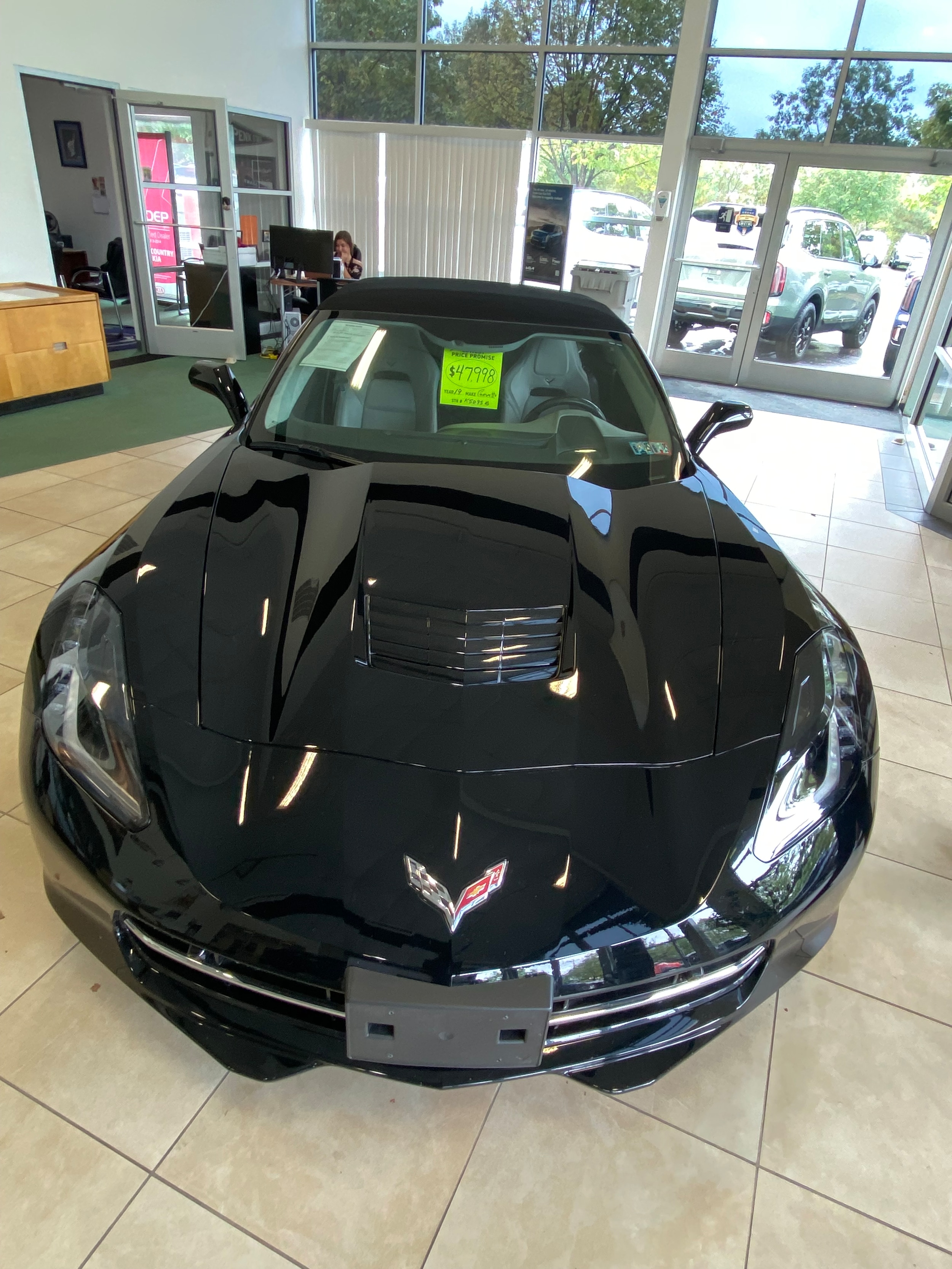 Used 2019 Chevrolet Corvette 3LT with VIN 1G1YF3D79K5111297 for sale in State College, PA