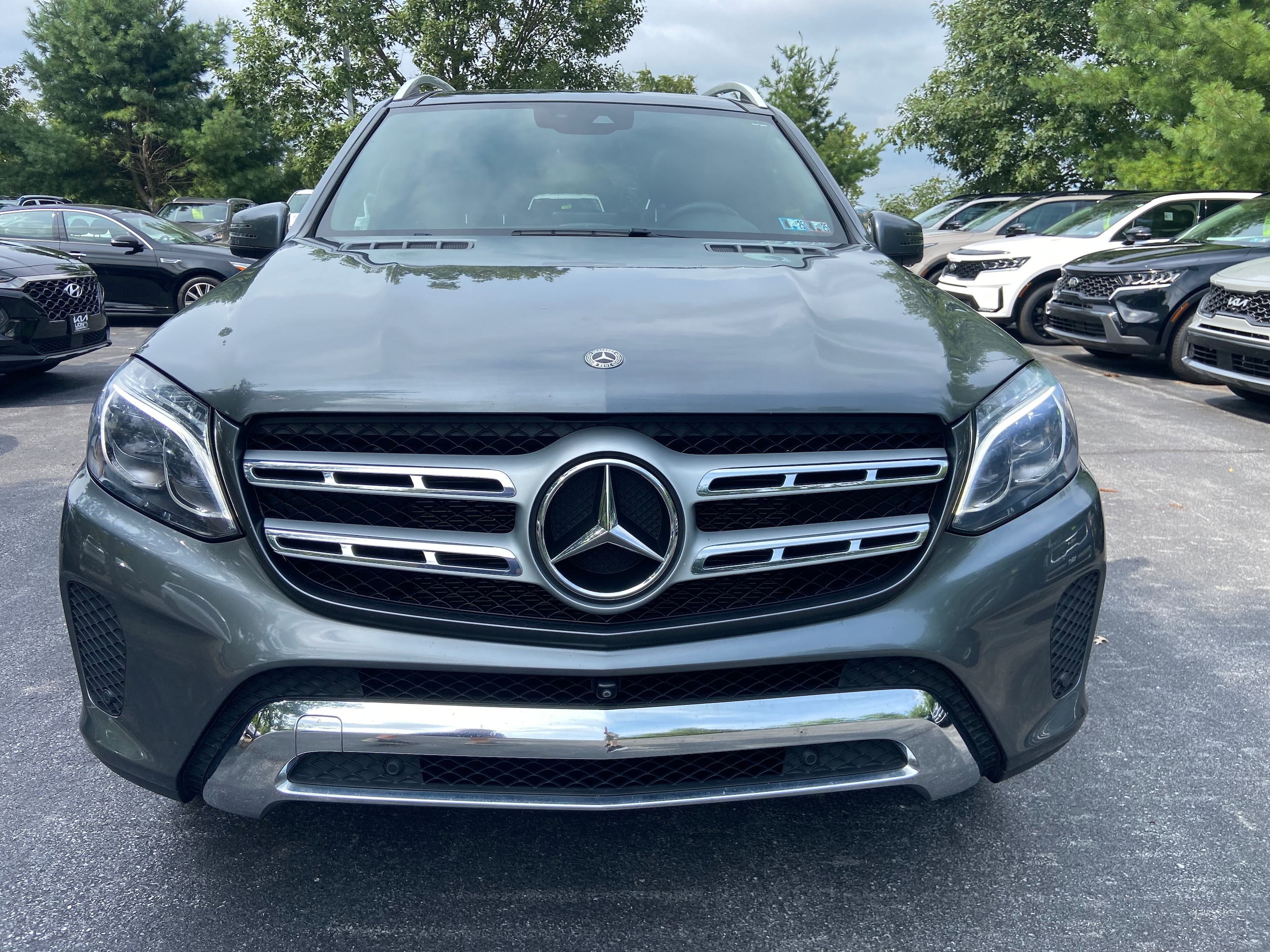 Used 2019 Mercedes-Benz GLS-Class GLS450 with VIN 4JGDF6EE4KB234796 for sale in State College, PA