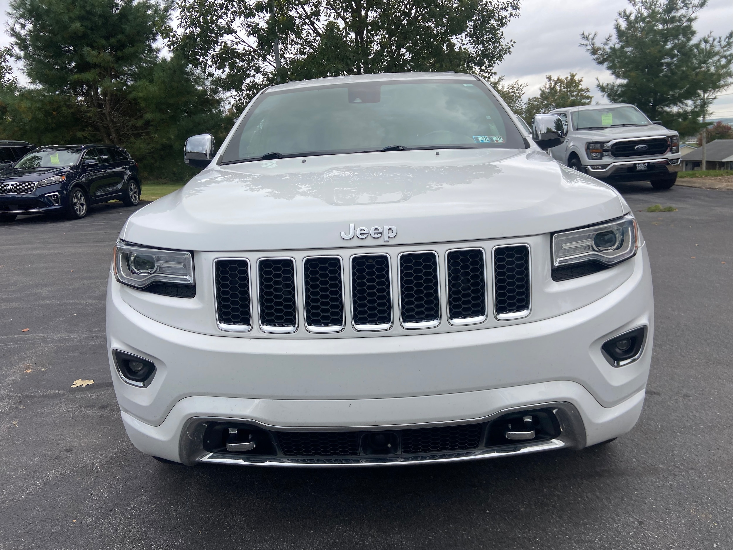 Used 2015 Jeep Grand Cherokee Overland with VIN 1C4RJFCG8FC754447 for sale in State College, PA