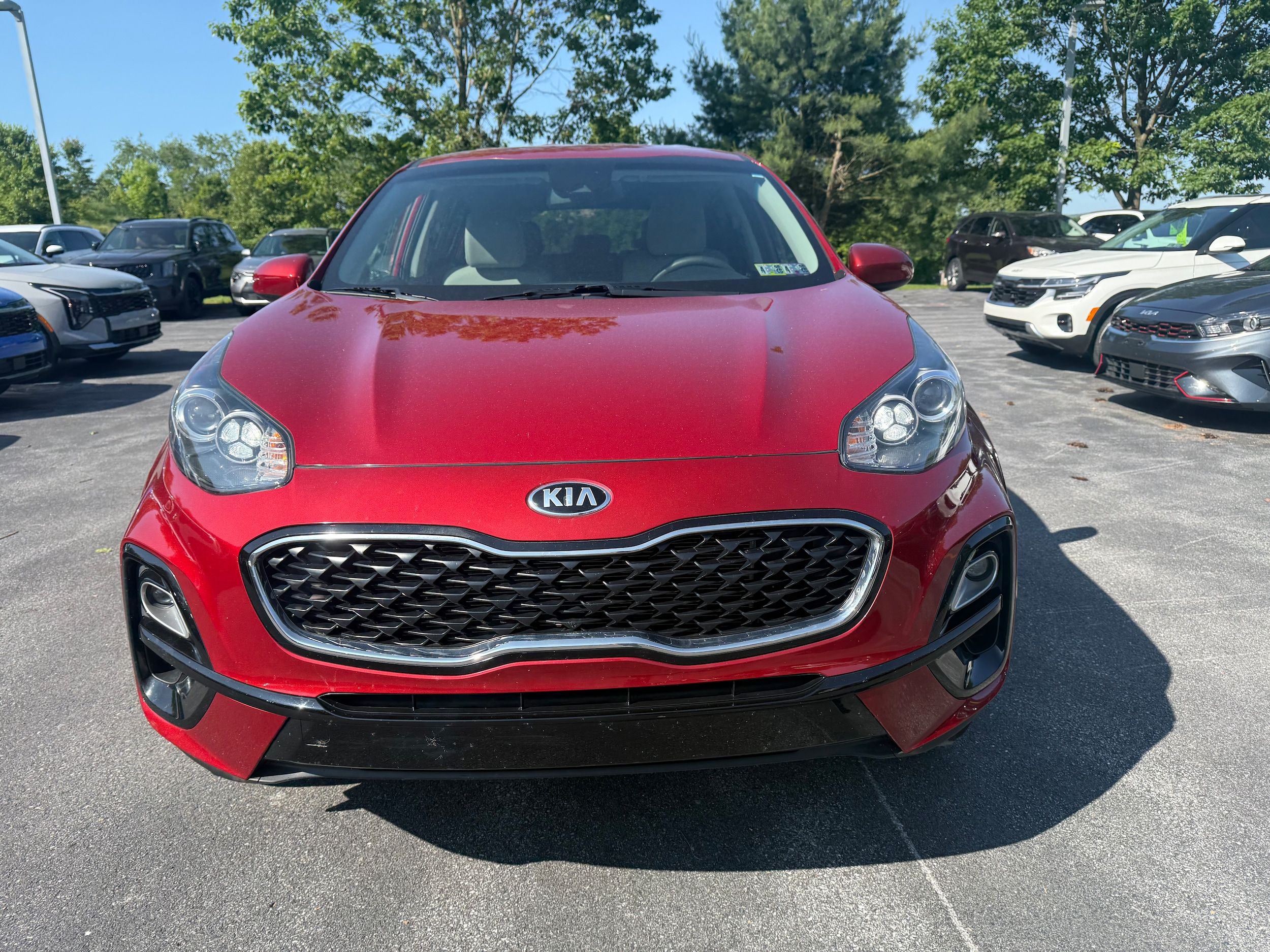 Certified 2020 Kia Sportage LX with VIN KNDPMCAC7L7815840 for sale in State College, PA
