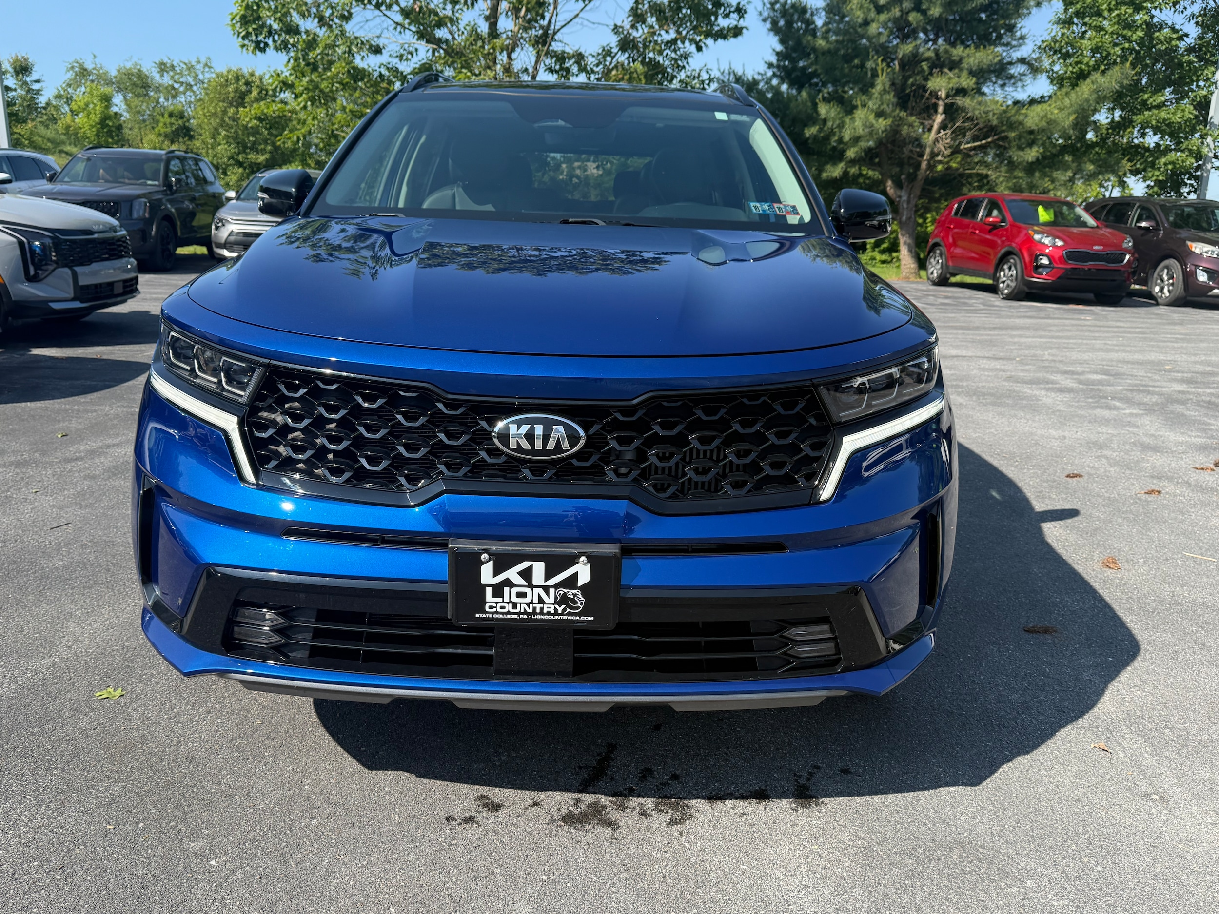 Certified 2021 Kia Sorento SX with VIN 5XYRKDLF4MG014167 for sale in State College, PA