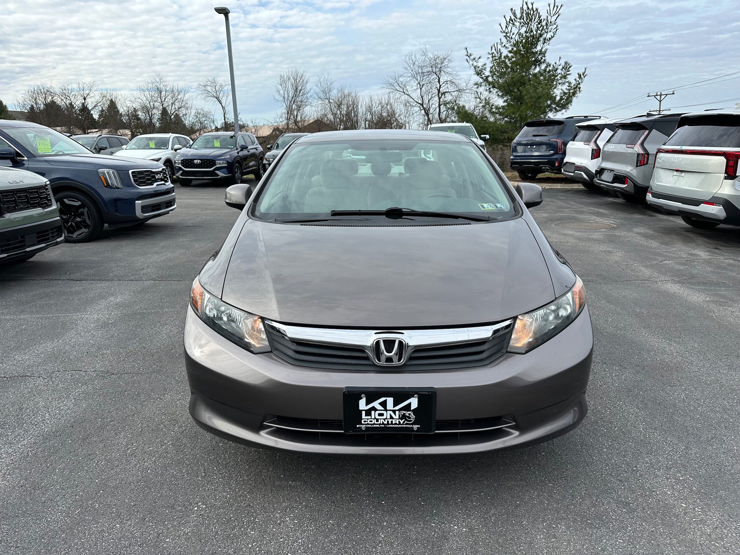 Used 2012 Honda Civic LX with VIN 19XFB2F52CE002833 for sale in State College, PA