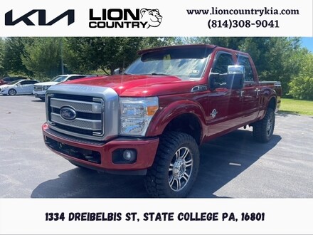 Pre-Owned Featured 2015 Ford F-250 Platinum Truck Crew Cab for sale near you in State College, PA