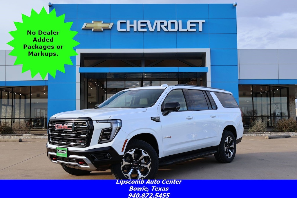 New 2026 GMC Yukon XL AT4 SUV