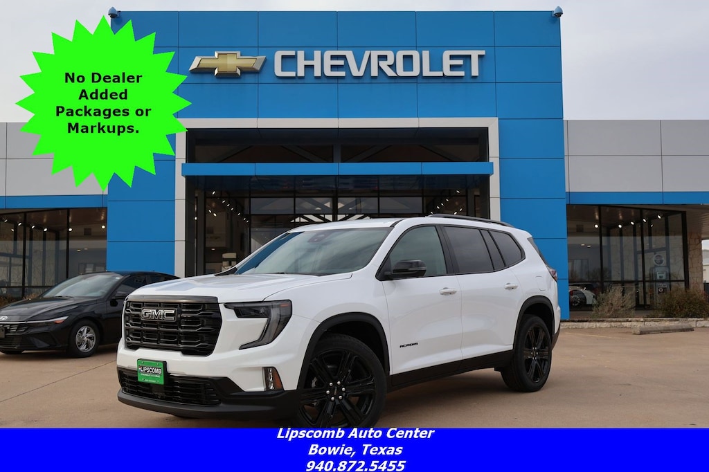 New 2026 GMC Acadia Elevation SUV