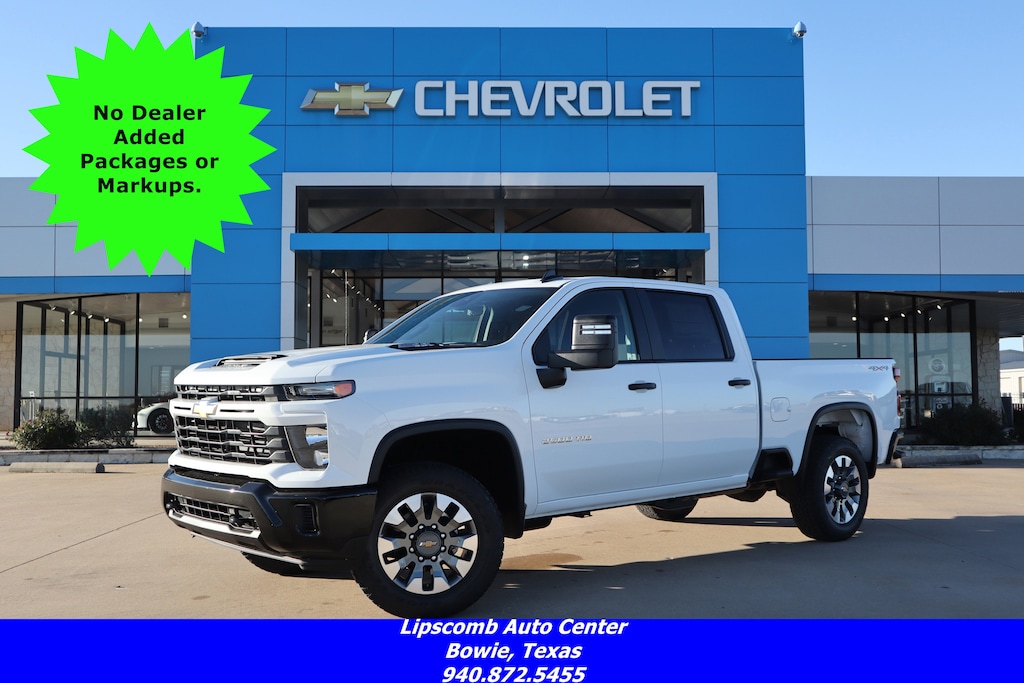 New 2026 Chevrolet Silverado 2500 HD Custom Truck