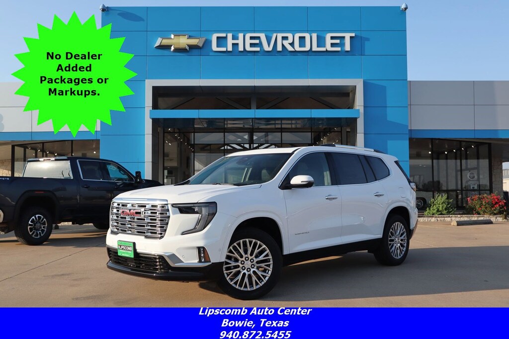 New 2026 GMC Acadia Denali SUV