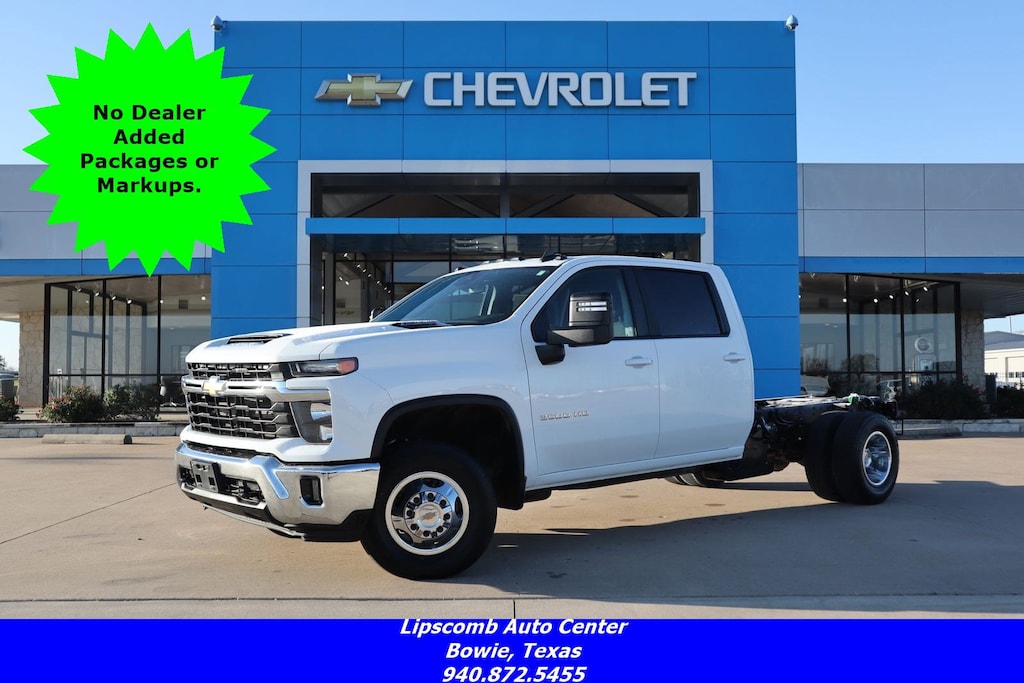 Used 2024 Chevrolet Silverado 3500 HD Chassis Cab LT Chassis Cab Truck