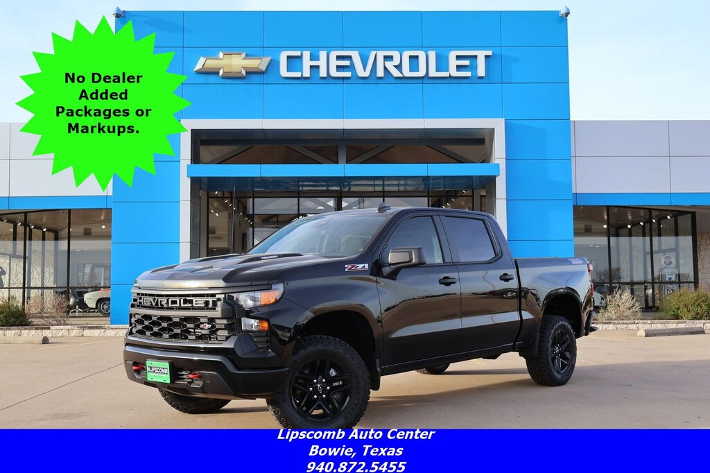 New 2026 Chevrolet Silverado 1500 Custom Trail Boss Truck