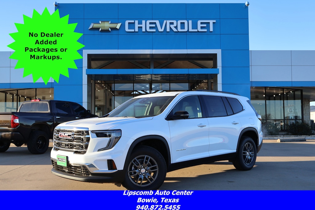 New 2026 GMC Acadia Elevation SUV