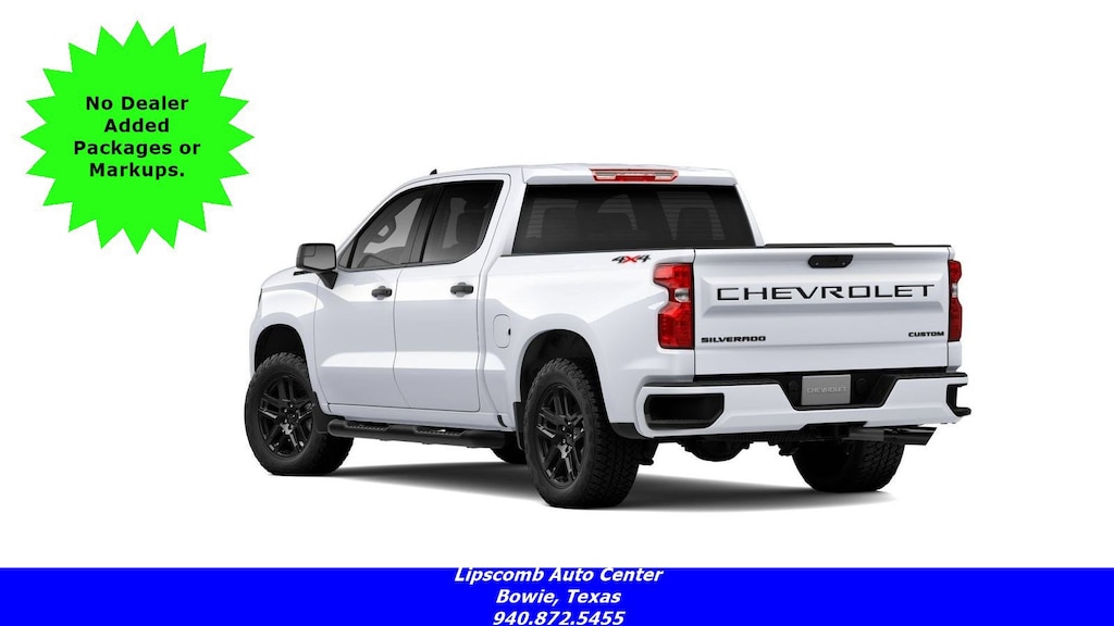 New 2025 Chevrolet Silverado 1500 Custom Truck