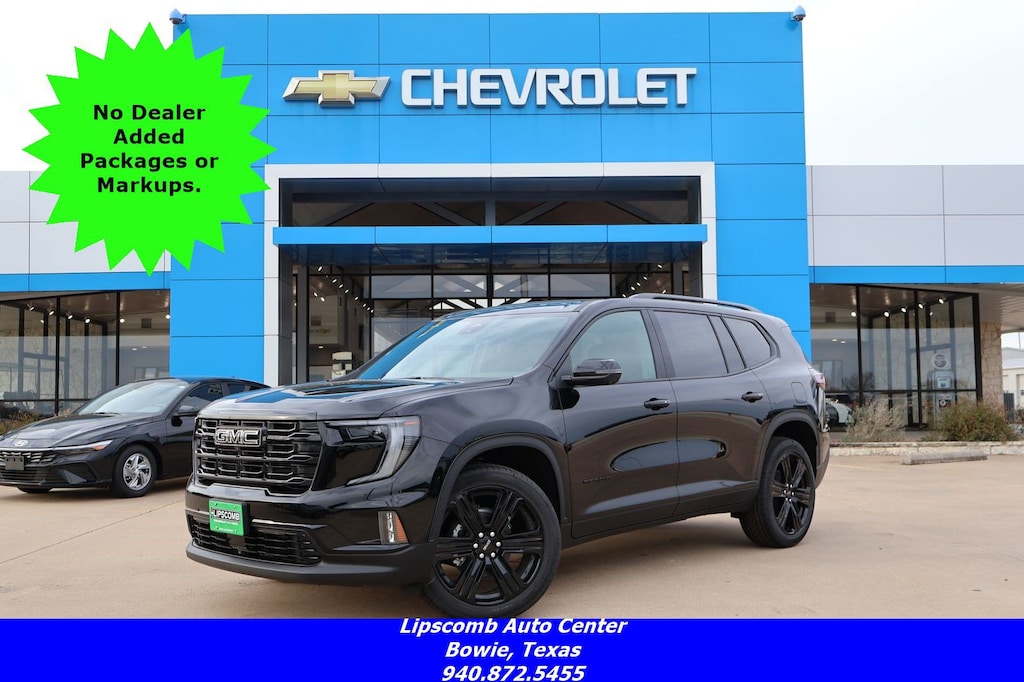 New 2026 GMC Acadia Elevation SUV