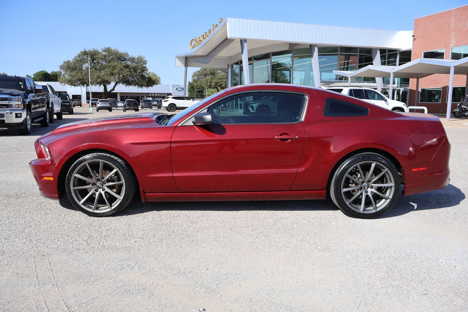 Used 2014 Ford Mustang V6 with VIN 1ZVBP8AM2E5316141 for sale in Burkburnett, TX
