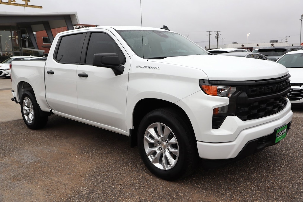 Used 2024 Chevrolet Silverado 1500 Custom Truck Crew Cab