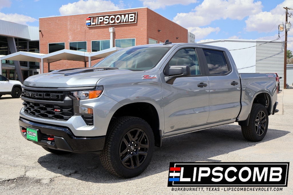 New 2026 Chevrolet Silverado 1500 Custom Trail Boss Truck