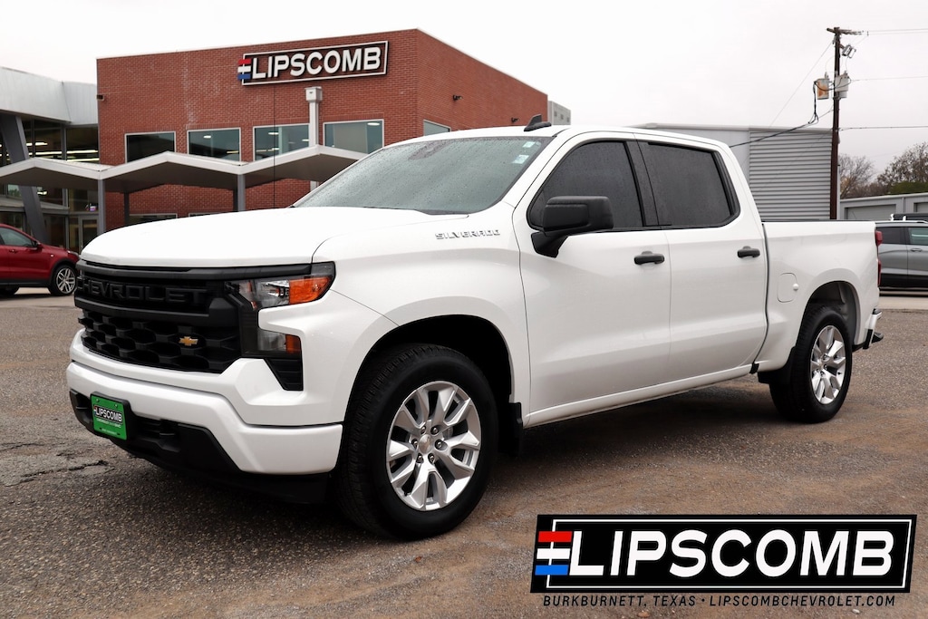 Used 2024 Chevrolet Silverado 1500 Custom Truck Crew Cab