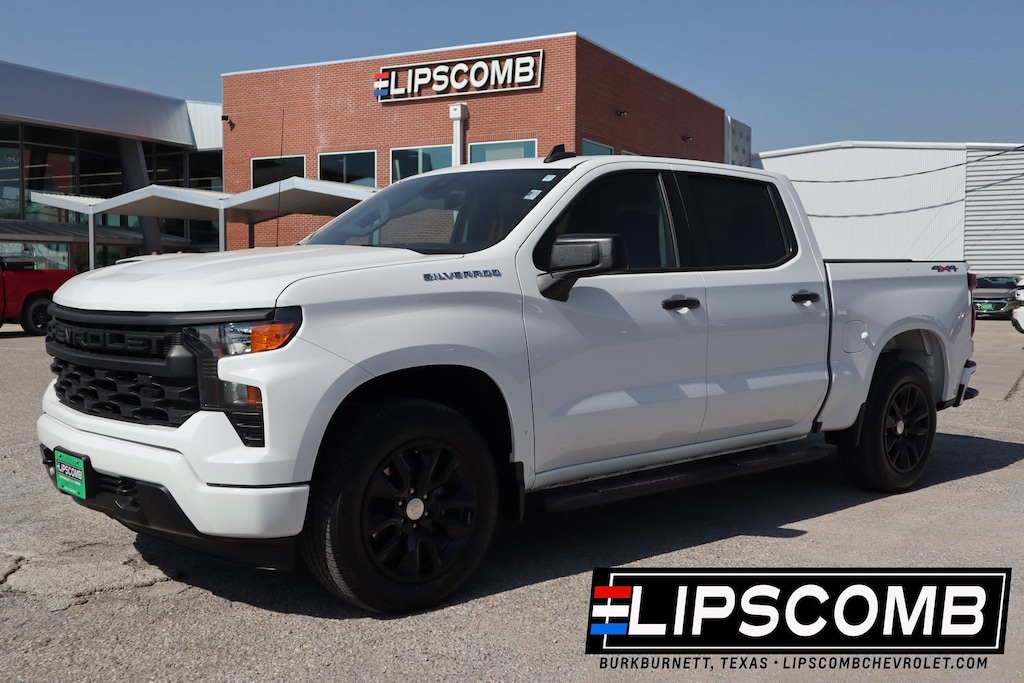 Used 2023 Chevrolet Silverado 1500 Custom Truck Crew Cab