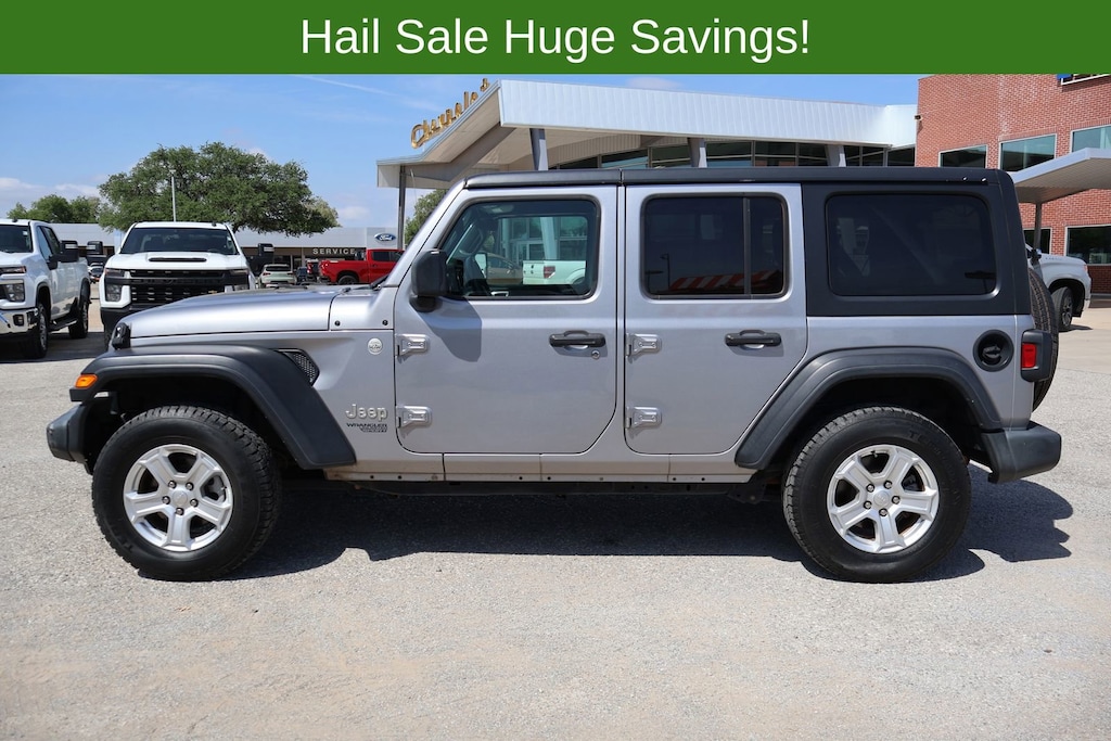 Used 2020 Jeep Wrangler Unlimited Sport S 4x4 SUV