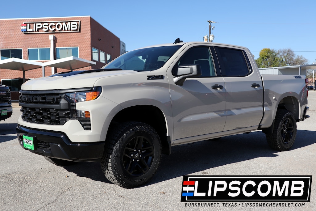 New 2026 Chevrolet Silverado 1500 Custom Trail Boss Truck