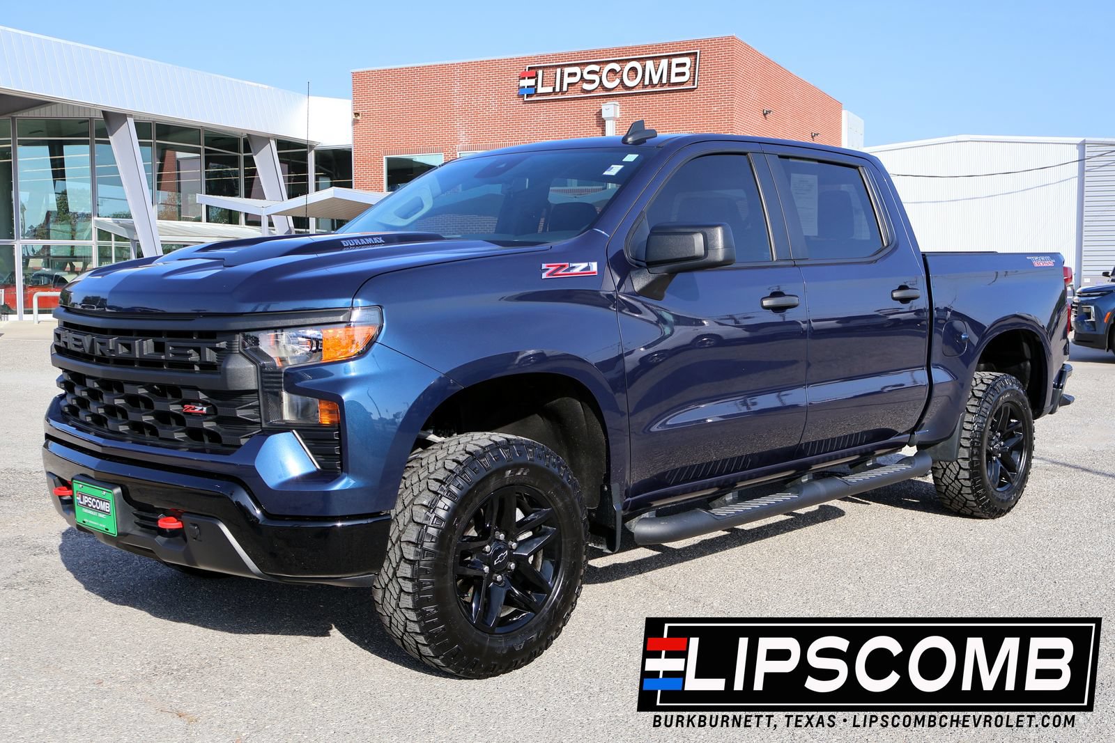 Northsky Blue Metallic 2022 Chevrolet Silverado 1500 Pickup Truck Four-Wheel Drive Automatic