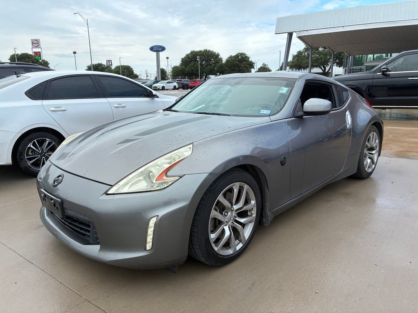 Gray 2013 Nissan 370Z Coupe Rear-Wheel Drive 