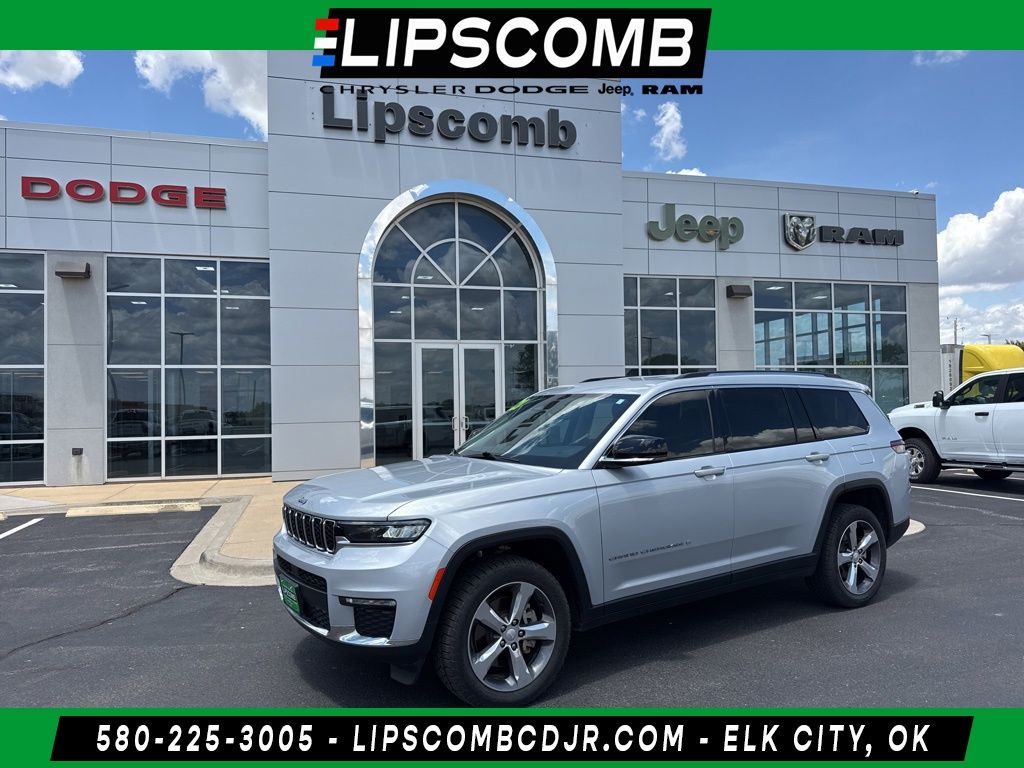 Silver Zynith 2021 Jeep Grand Cherokee L Limited 4WD SUV / Crossover Four-Wheel Drive 8-Speed Automatic