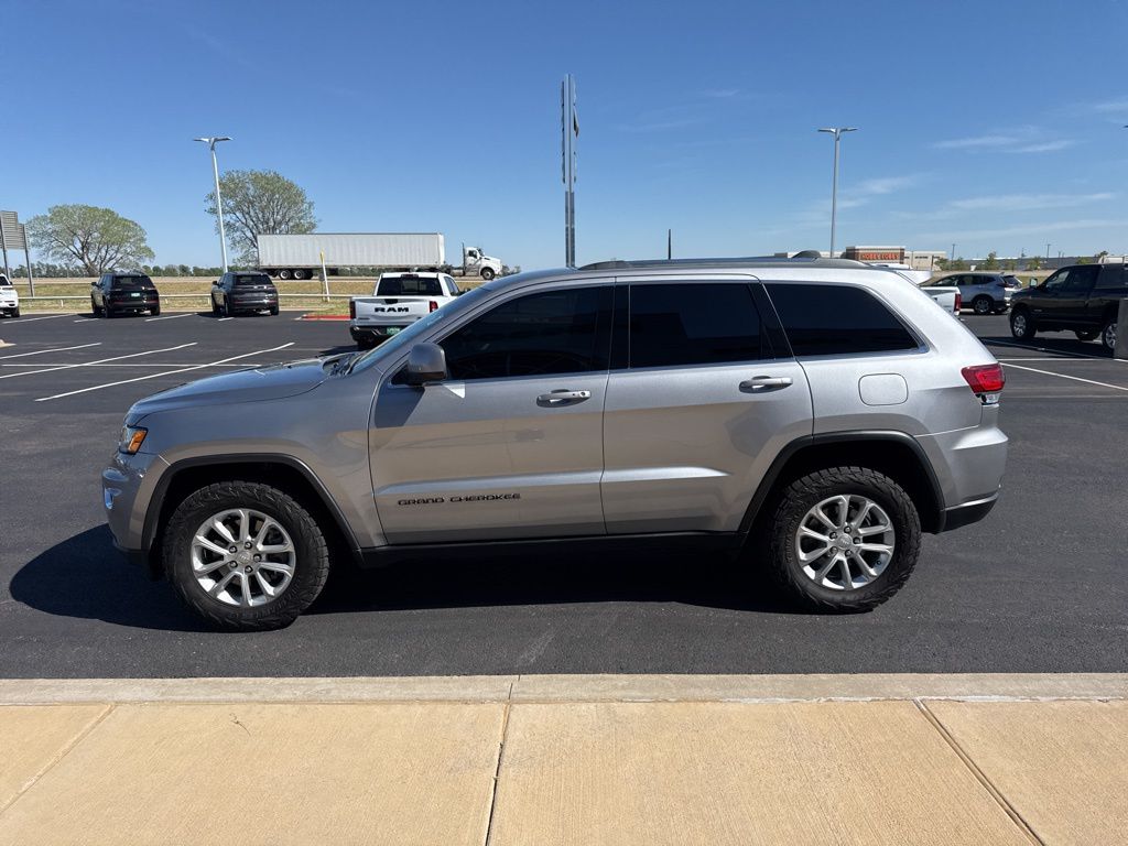 Used 2021 Jeep Grand Cherokee Laredo E with VIN 1C4RJFAG4MC612855 for sale in Elk City, OK