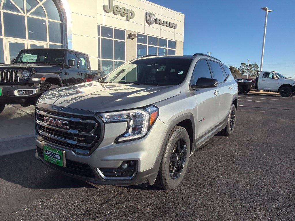 Used 2023 GMC Terrain AT4 with VIN 3GKALYEG8PL169619 for sale in Elk City, OK