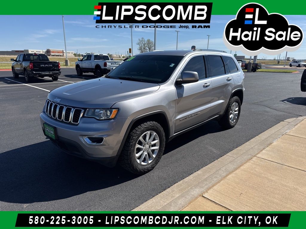 Billet Silver 2021 Jeep Grand Cherokee Laredo 4WD SUV / Crossover 8-Speed Automatic