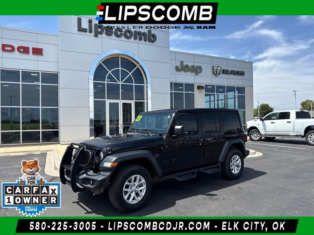 Used 2023 Jeep Wrangler 4-DOOR SPORT 4X4 SUV
